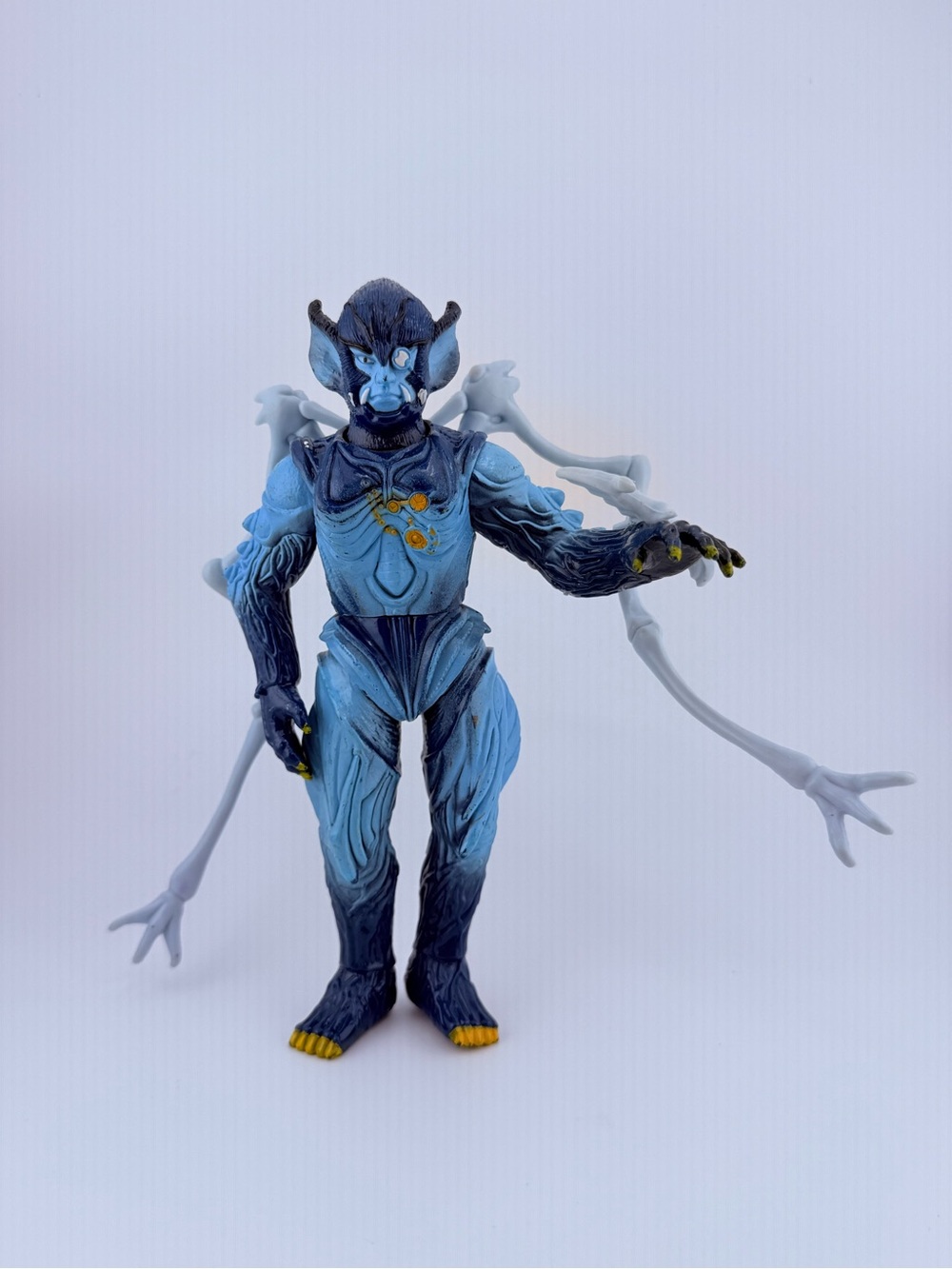 Vintage Bandai 1993 Mighty Morphin Power Rangers baboo space alien Action Figure